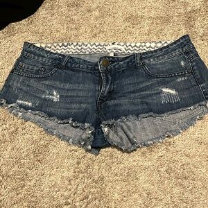 O’Neil size 9 cut off jeans shorts very short